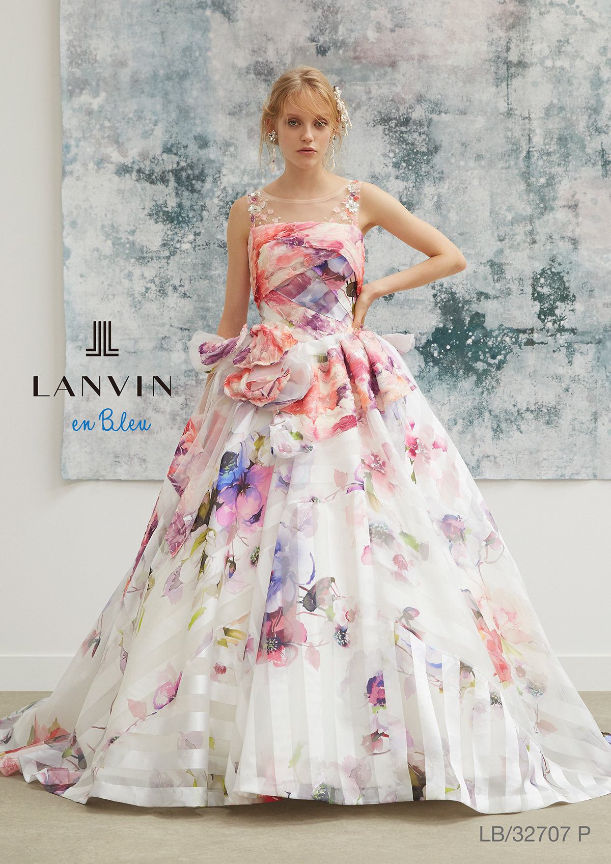 静岡市・富士市・沼津市のドレス専門店フィーノのカラードレス、LANVIN(ランバン)LB-32707の画像１
