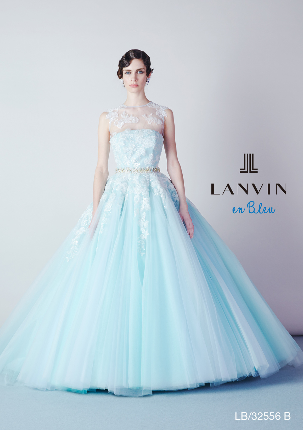 静岡市・富士市・沼津市のドレス専門店フィーノのカラードレス、LANVIN(ランバン)LB-32556LBの画像１
