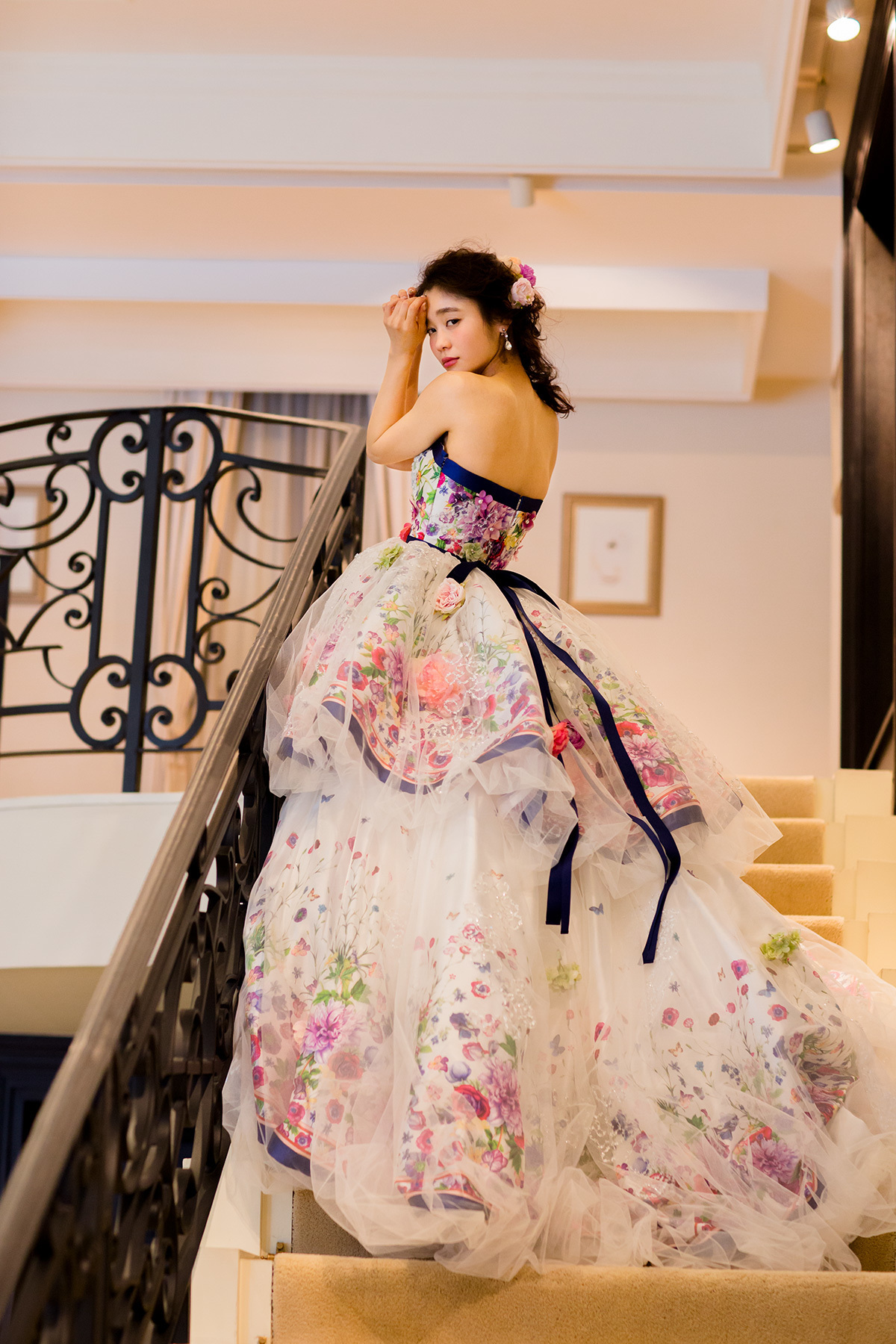 静岡市・富士市・沼津市のドレス専門店フィーノのカラードレス、THE HANY（ザ・ハニー）HY-47652（Liliane）の画像１