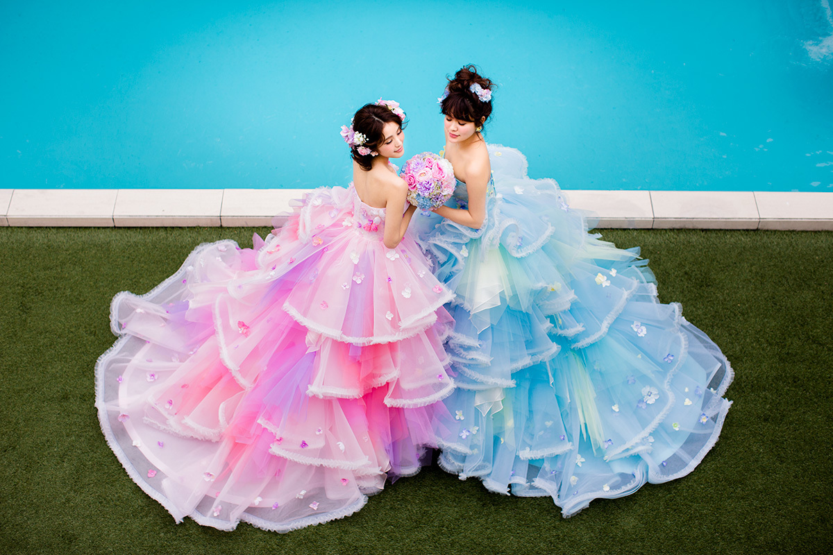 静岡市・富士市・沼津市のドレス専門店フィーノのカラードレス、THE HANY（ザ・ハニー）HY-47653（Sophie）Bの画像７