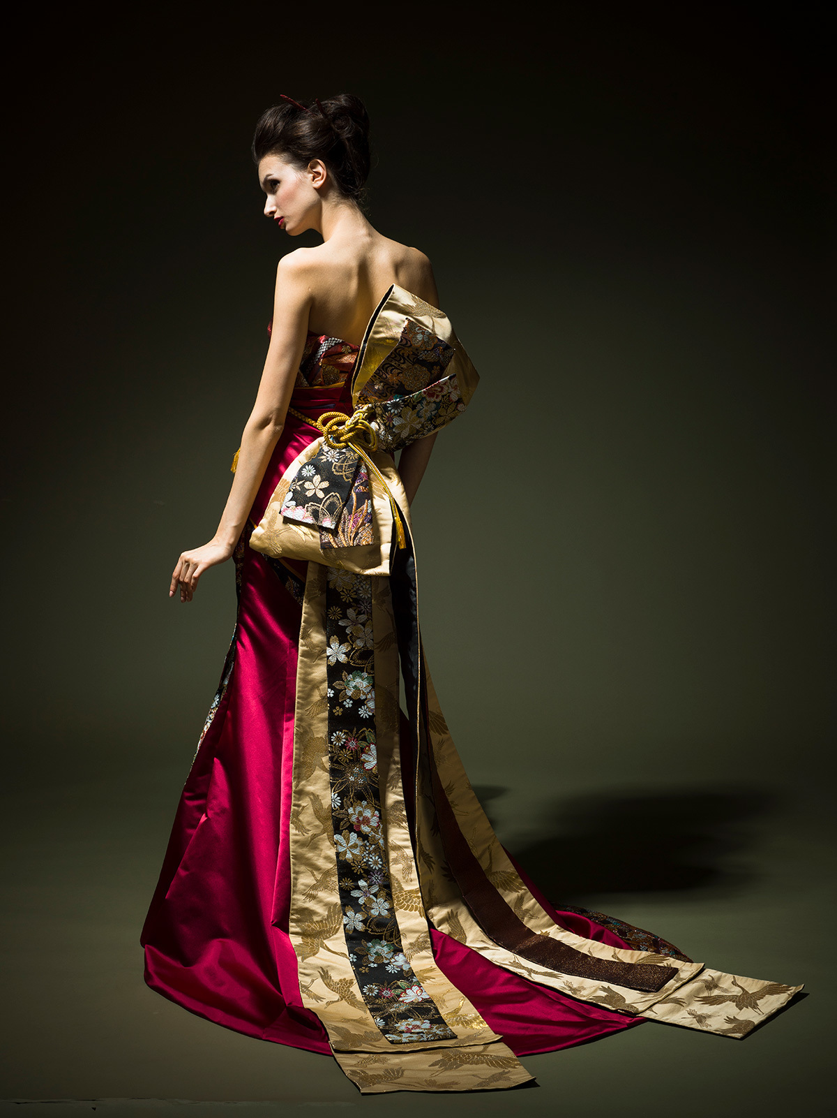 静岡市・富士市・沼津市のドレス専門店フィーノのカラードレス、ATSUのATSU-002（ジャーマリー)の画像２