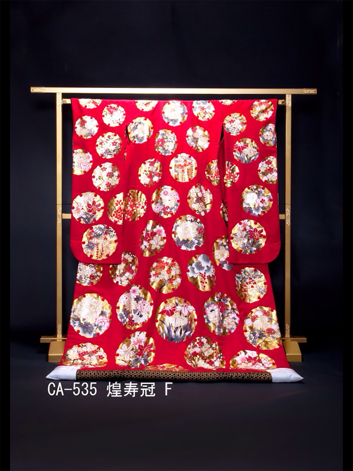 静岡市・富士市・沼津市のドレス専門店フィーノの和装、友禅・秋山章CA-535（煌寿冠）の画像
