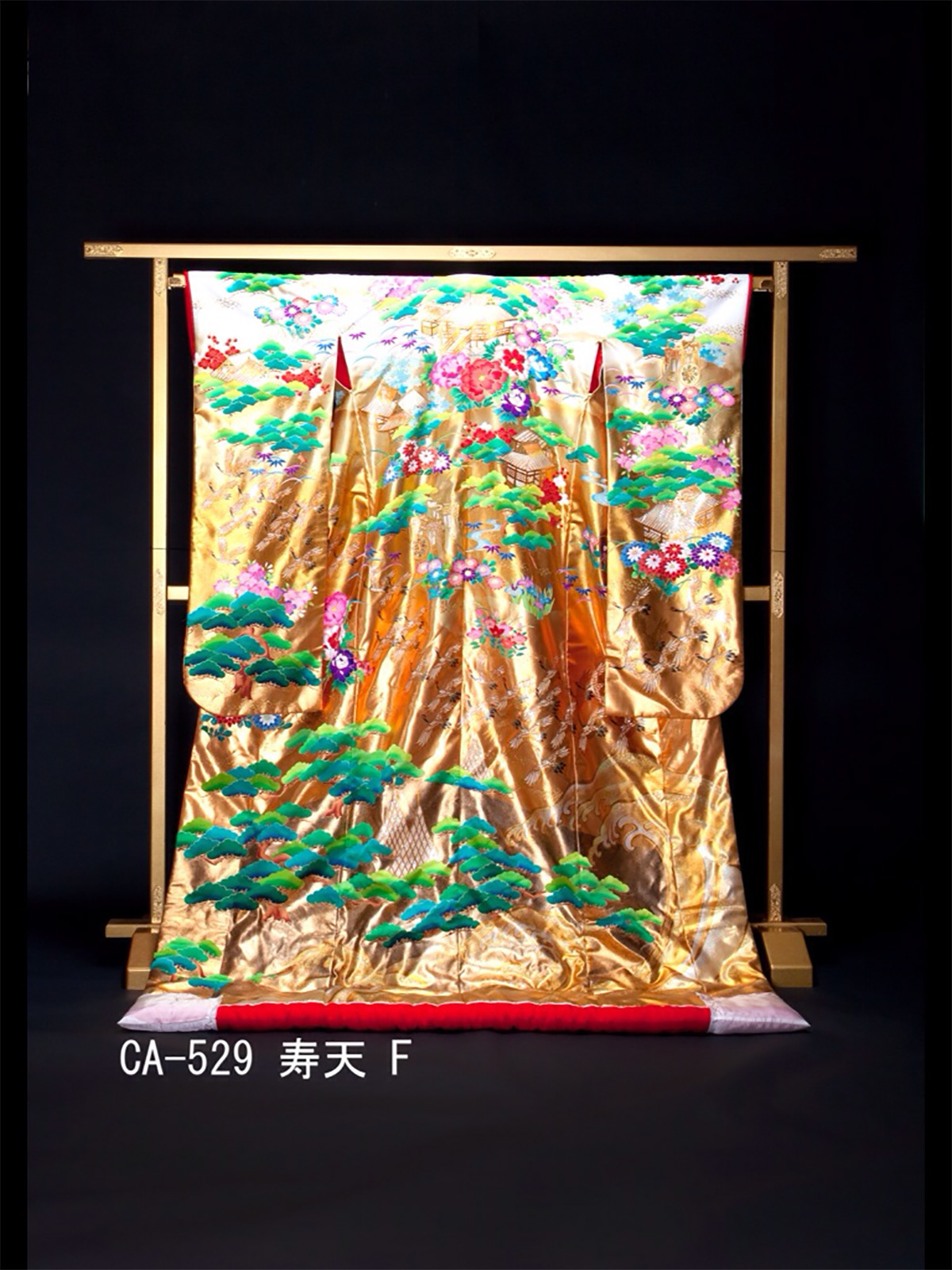 静岡市・富士市・沼津市のドレス専門店フィーノの和装、友禅・秋山章CA-529（寿天）の画像