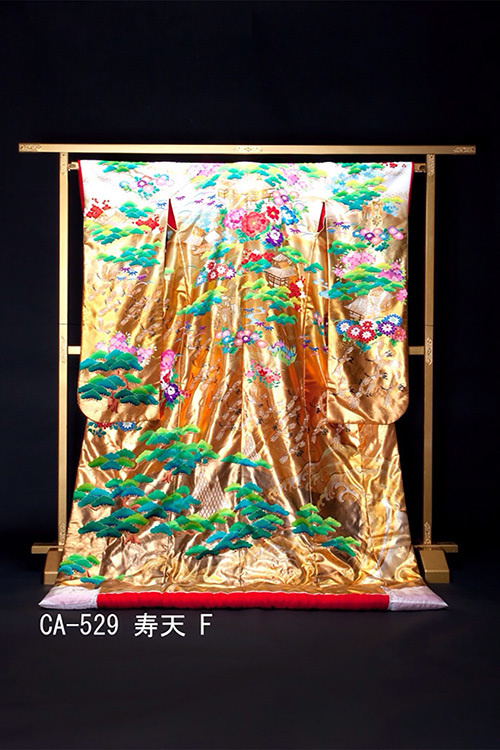 静岡市・富士市・沼津市のドレス専門店フィーノの和装、友禅・秋山章CA-529（寿天）の画像