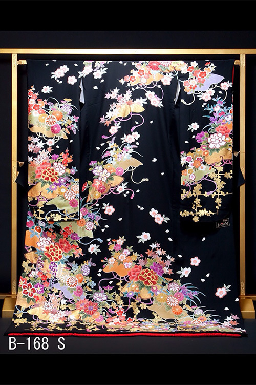静岡市・富士市・沼津市のドレス専門店フィーノのその他の大振袖、B-168の画像