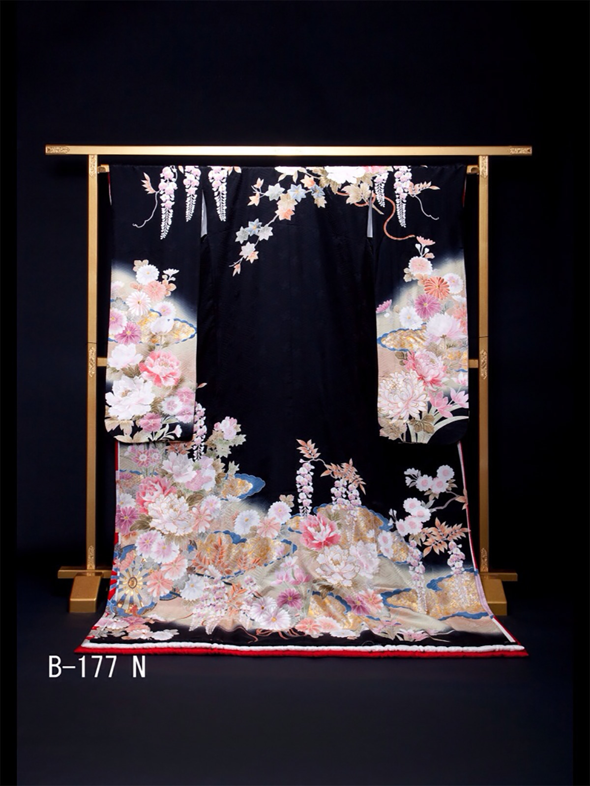 静岡市・富士市・沼津市のドレス専門店フィーノのその他の大振袖、B-177の画像