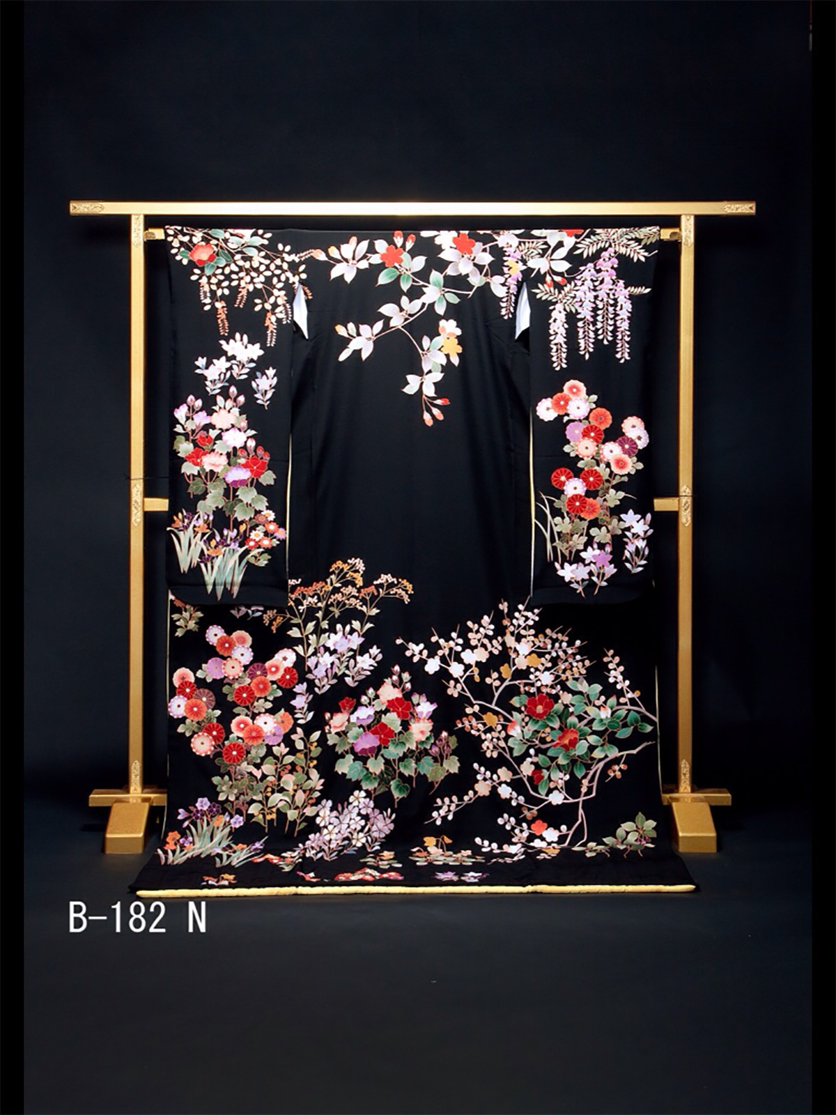 静岡市・富士市・沼津市のドレス専門店フィーノのその他の大振袖、B-182の画像