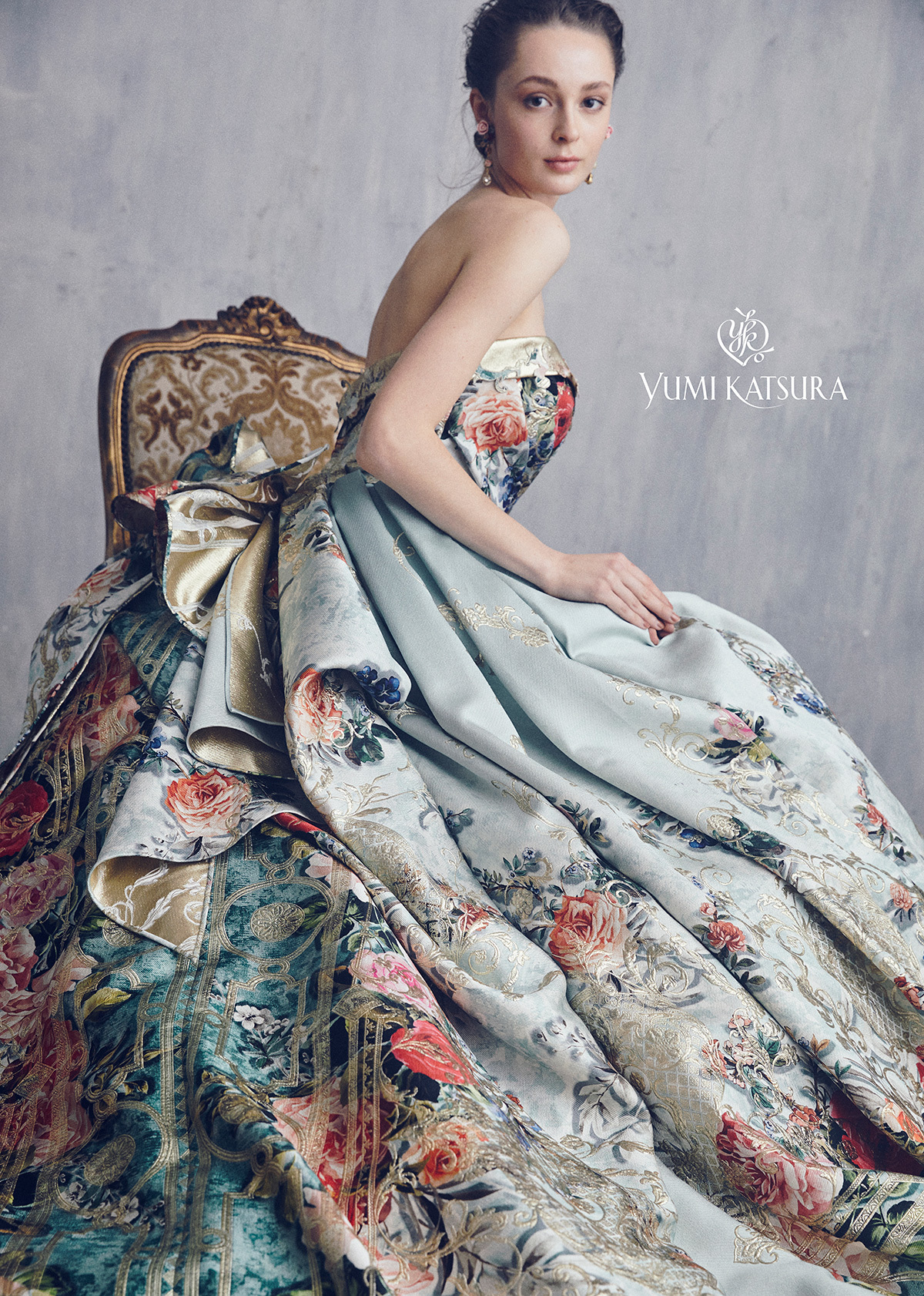 静岡市・富士市・沼津市のドレス専門店フィーノの桂由美のカラードレス、AK-10142の画像1