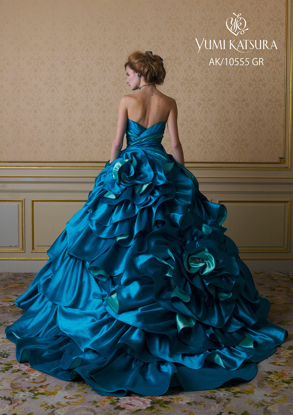 静岡市・富士市・沼津市のドレス専門店フィーノのカラードレス、桂由美AK-10555の画像2