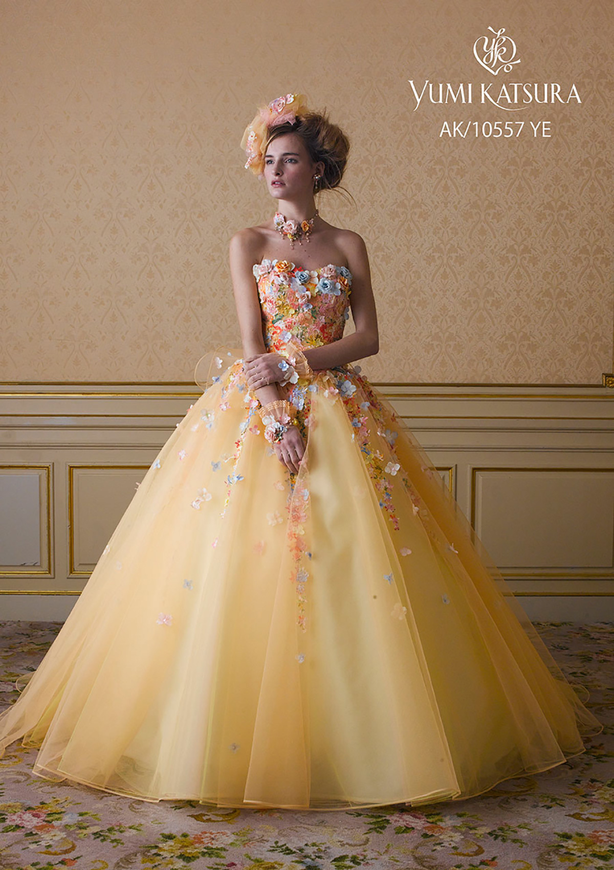 静岡市・富士市・沼津市のドレス専門店フィーノのカラードレス、桂由美AK-10557の画像2