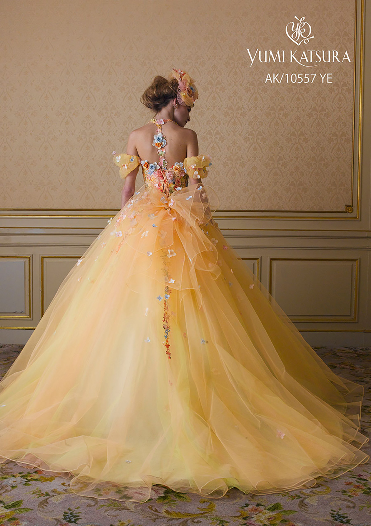 静岡市・富士市・沼津市のドレス専門店フィーノのカラードレス、桂由美AK-10557の画像3