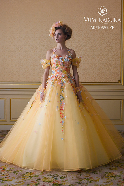静岡市・富士市・沼津市のドレス専門店フィーノのカラードレス、桂由美AK-10557の画像