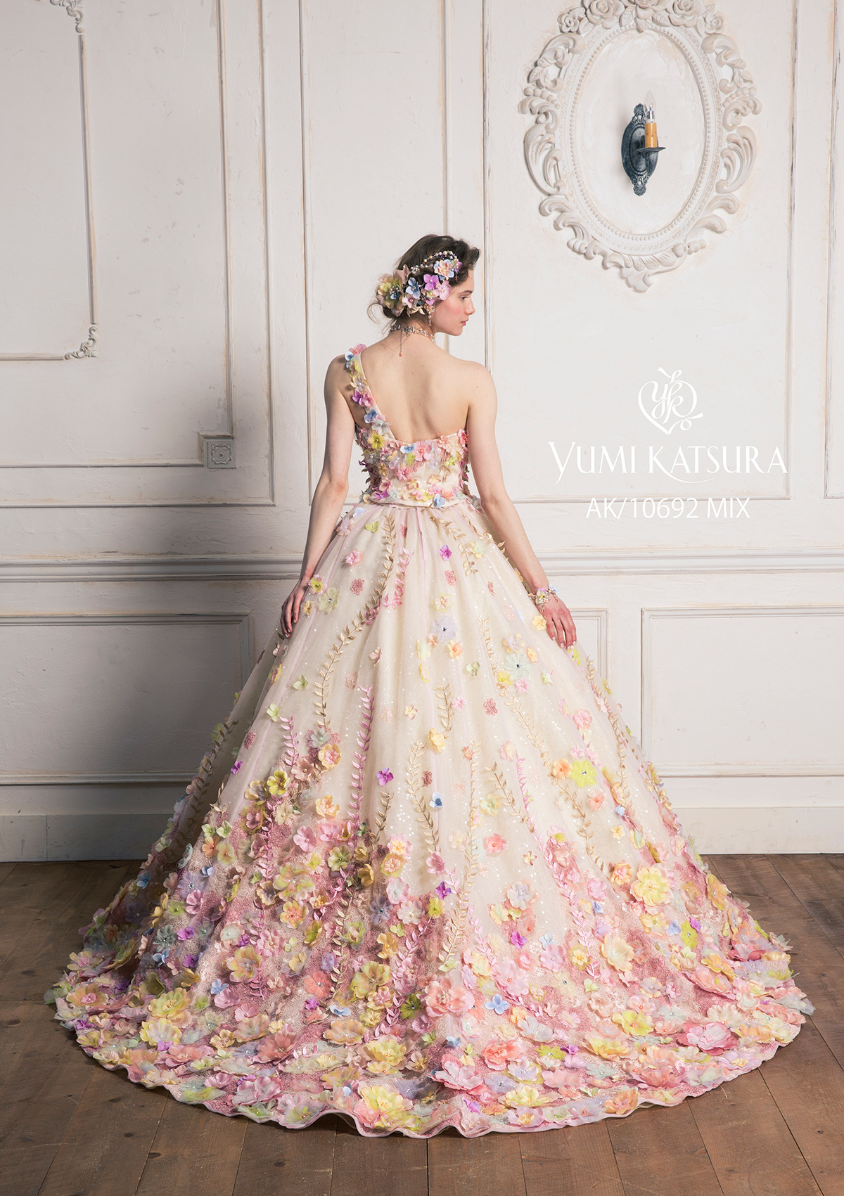 静岡市・富士市・沼津市のドレス専門店フィーノのカラードレス、桂由美AK-10692の画像2