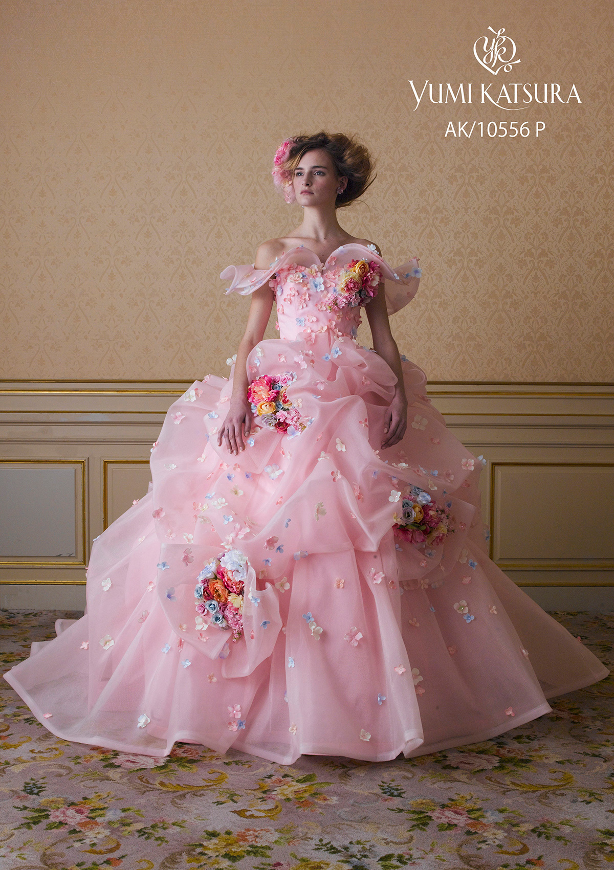 静岡市・富士市・沼津市のドレス専門店フィーノのカラードレス、桂由美AK-10556の画像1
