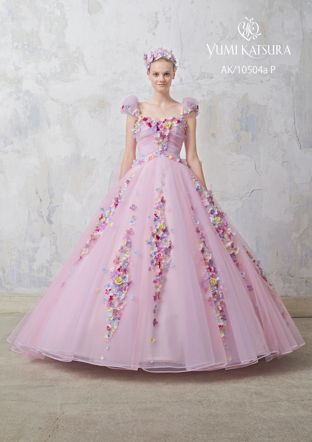 静岡市・富士市・沼津市のドレス専門店フィーノのカラードレス、桂由美AK-10504の画像1