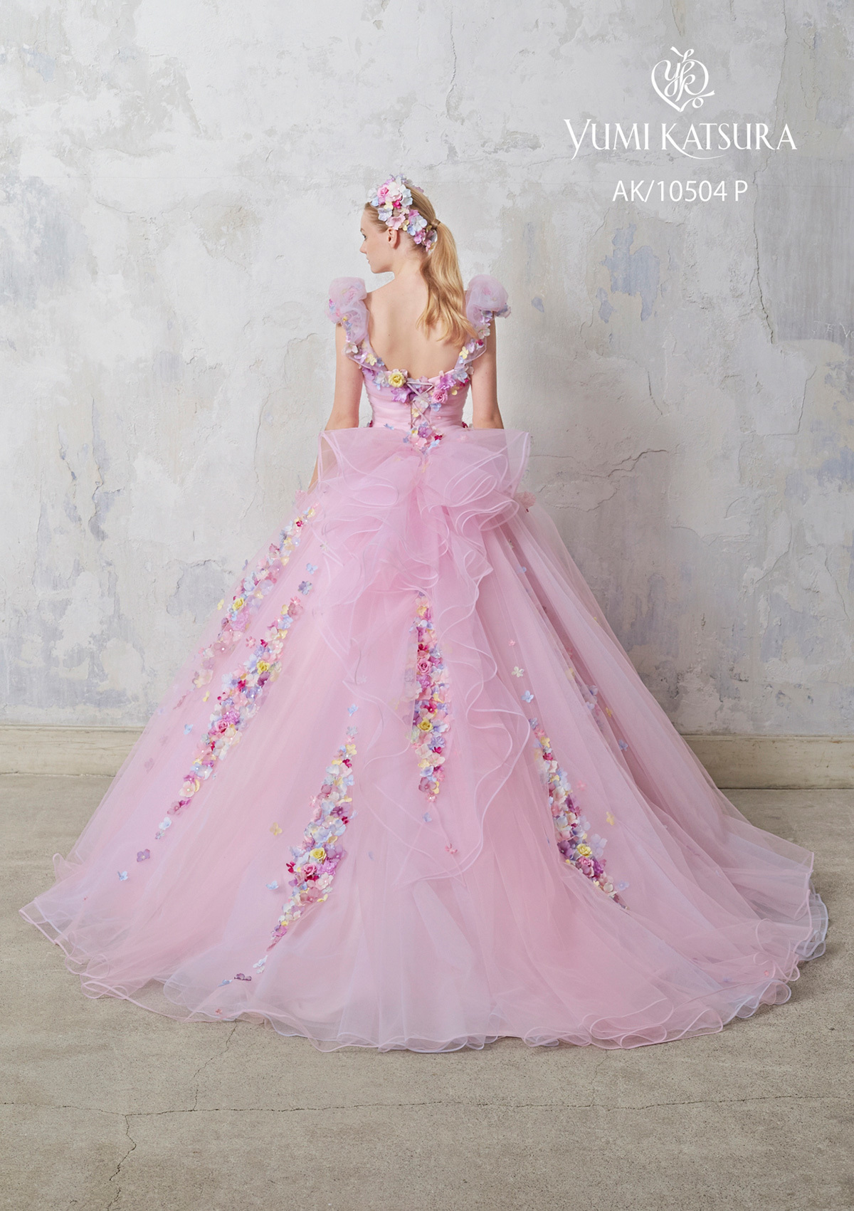 静岡市・富士市・沼津市のドレス専門店フィーノのカラードレス、桂由美AK-10504の画像3