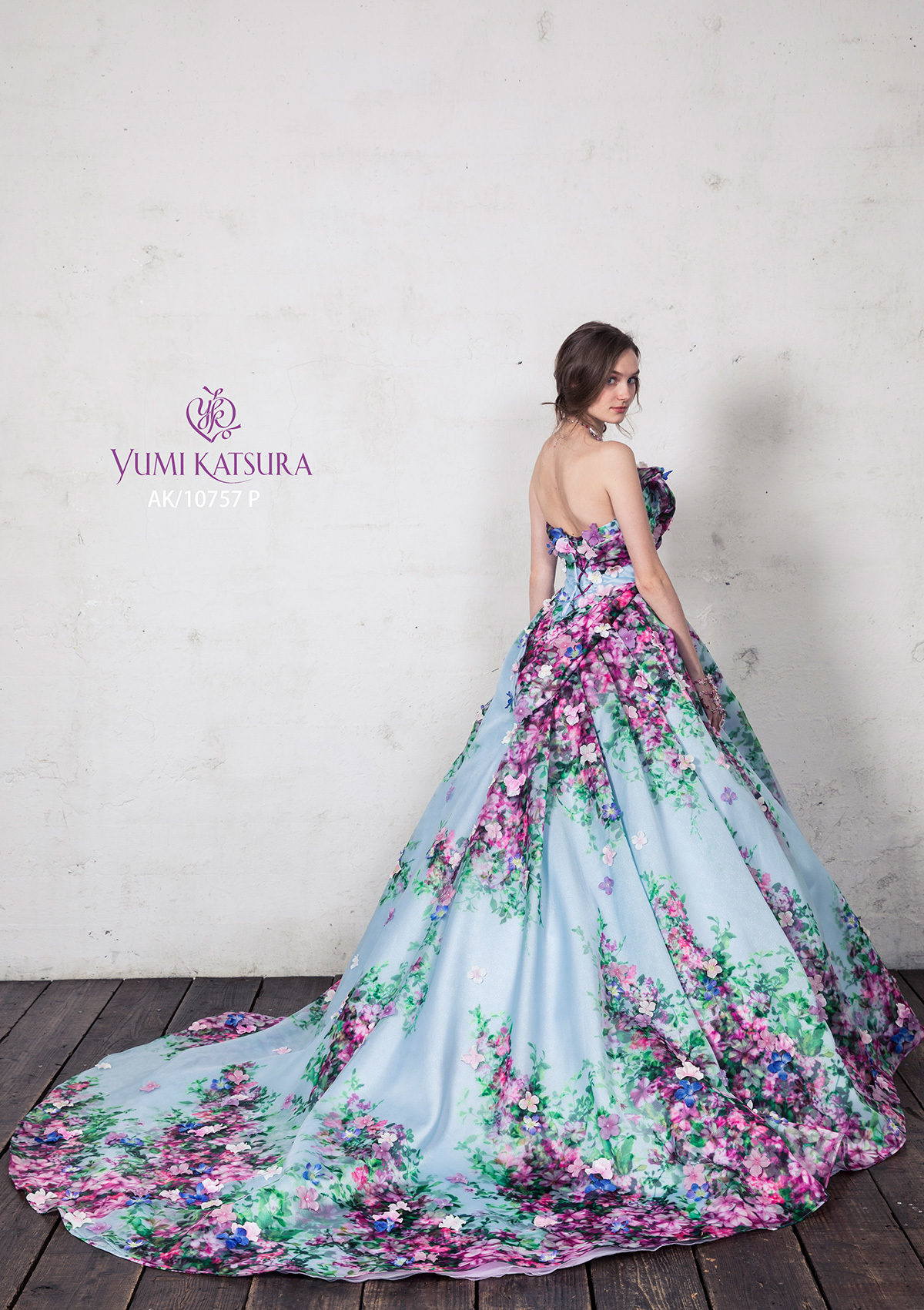 静岡市・富士市・沼津市のドレス専門店フィーノのカラードレス、桂由美AK-10757の画像2