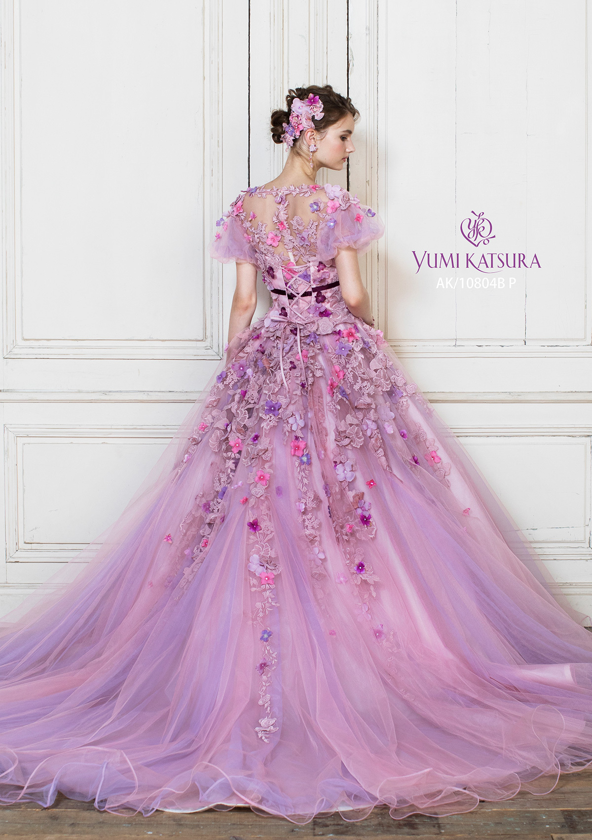 静岡市・富士市・沼津市のドレス専門店フィーノのカラードレス、桂由美AK-10804の画像3