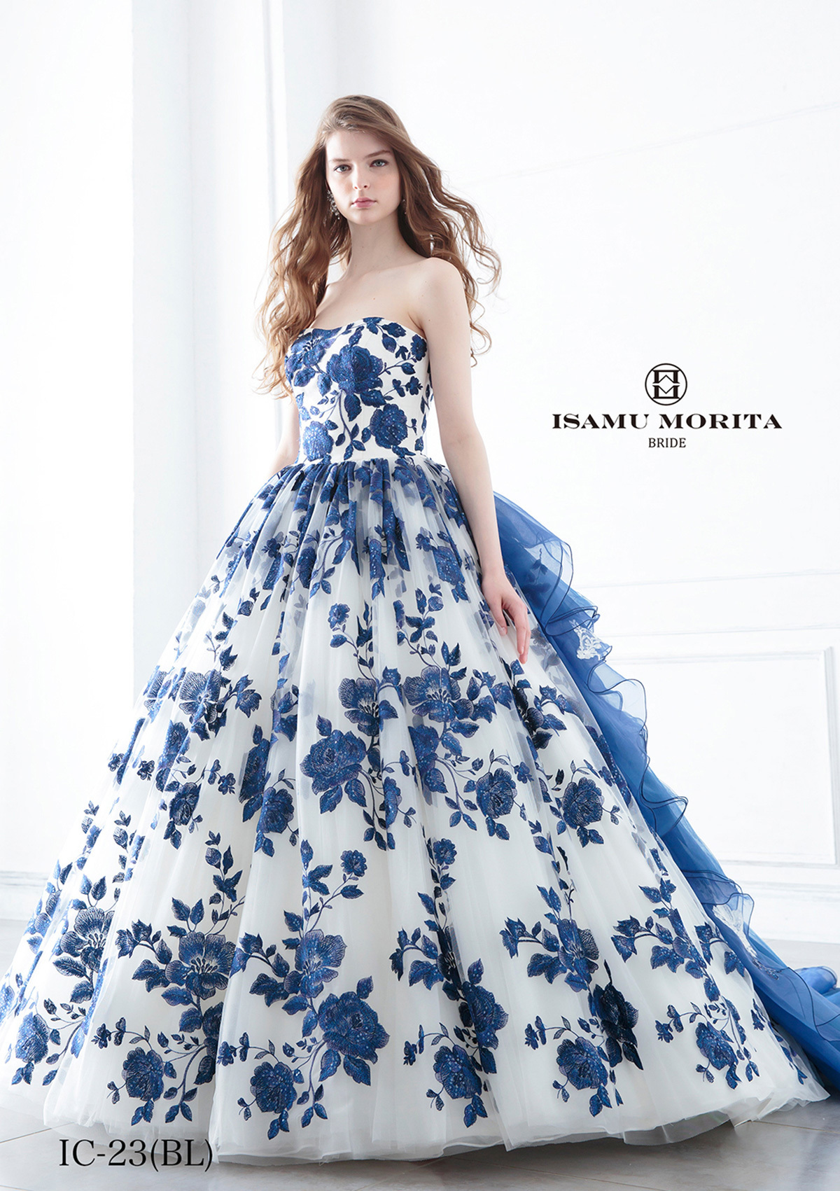 静岡市・富士市・沼津市のドレス専門店フィーノのカラードレス、イサムモリタIC-23の画像2