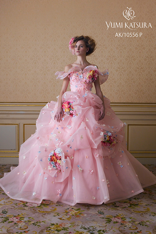 静岡市・富士市・沼津市のドレス専門店フィーノのカラードレス、桂由美AK-10556の画像