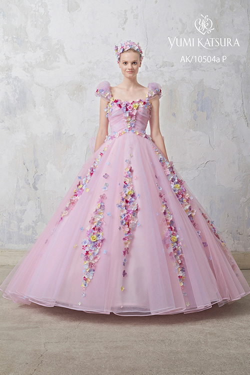 静岡市・富士市・沼津市のドレス専門店フィーノのカラードレス、桂由美AK-10504の画像