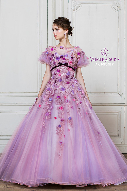 静岡市・富士市・沼津市のドレス専門店フィーノのカラードレス、桂由美AK-10804の画像