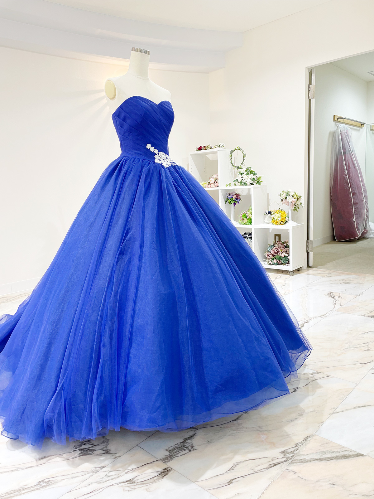 静岡市・富士市・沼津市のドレス専門店フィーノのカラードレス、イサムモリタIN-81の画像1