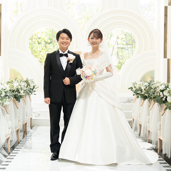 静岡市・富士市・沼津市のドレス専門店フィーノのラピスコライユの新郎新婦の卒花ボイス118