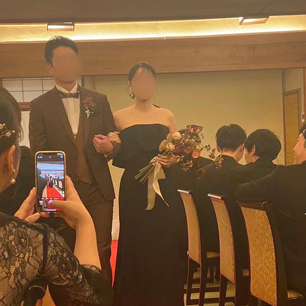 静岡市・富士市・沼津市のドレス専門店フィーノの浮月楼の新郎新婦の卒花ボイス110