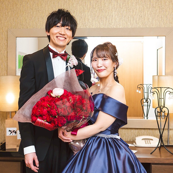 静岡市・富士市・沼津市のドレス専門店フィーノのホテルアソシア静岡の新郎新婦の卒花ボイス159