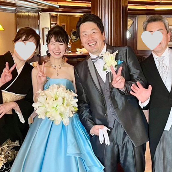 静岡市・富士市・沼津市のドレス専門店フィーノのザ・モーリスの新郎新婦の卒花ボイス158