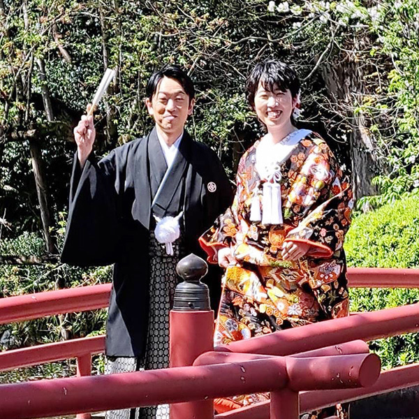 静岡市・富士市・沼津市のドレス専門店フィーノの三嶋大社の新郎新婦の卒花ボイス153