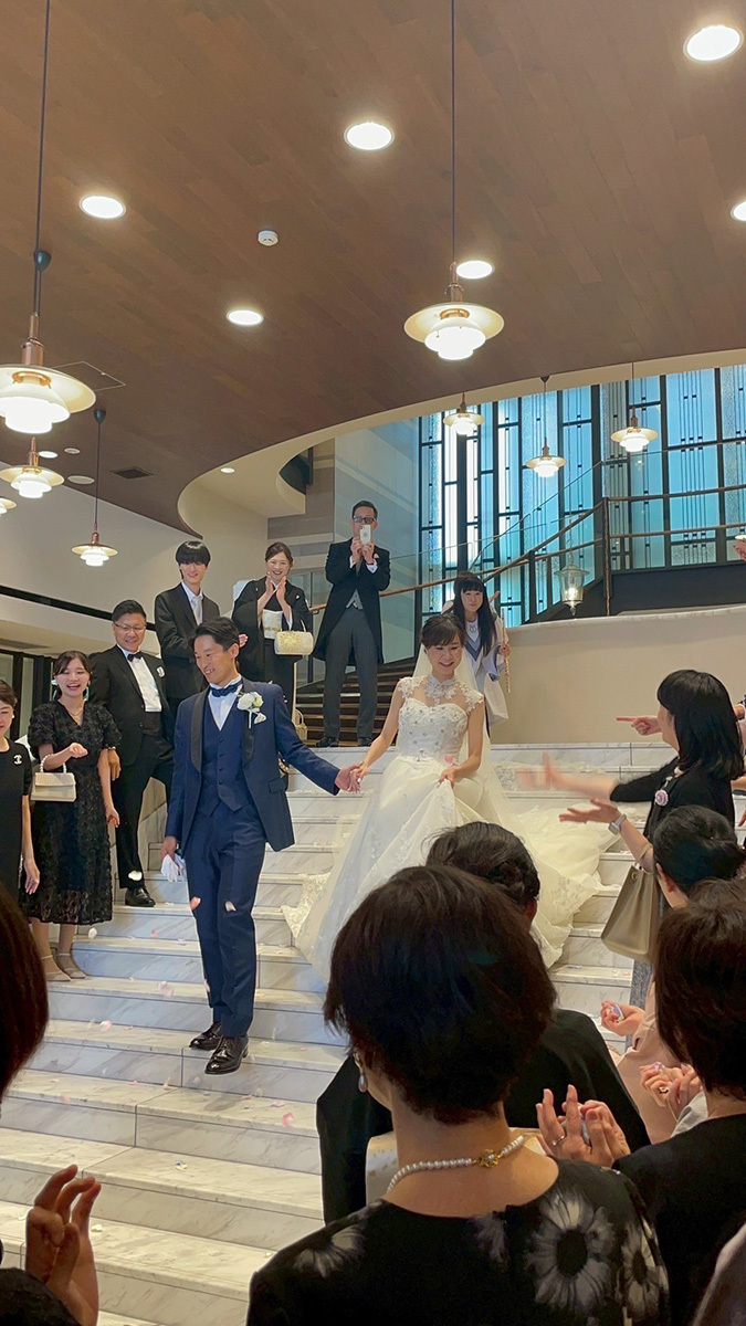 静岡市・富士市・沼津市のドレス専門店フィーノのザ・モーリスの新郎新婦の卒花ボイス177