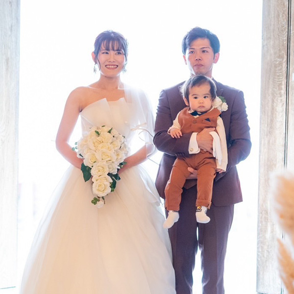 静岡市・富士市・沼津市のドレス専門店フィーノのファンタジアの新郎新婦の卒花ボイス179