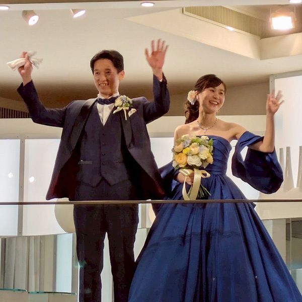 静岡市・富士市・沼津市のドレス専門店フィーノのザ・モーリスの新郎新婦の卒花ボイス177