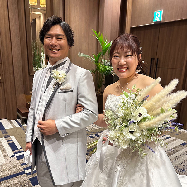 静岡市・富士市・沼津市のドレス専門店フィーノのグランディエールの新郎新婦の卒花ボイス163