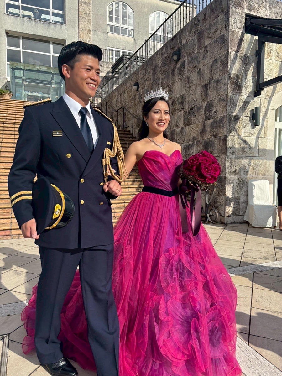 静岡市・富士市・沼津市のドレス専門店フィーノの中伊豆ワイナリーシャトーT.Sの新郎新婦の卒花ボイス182