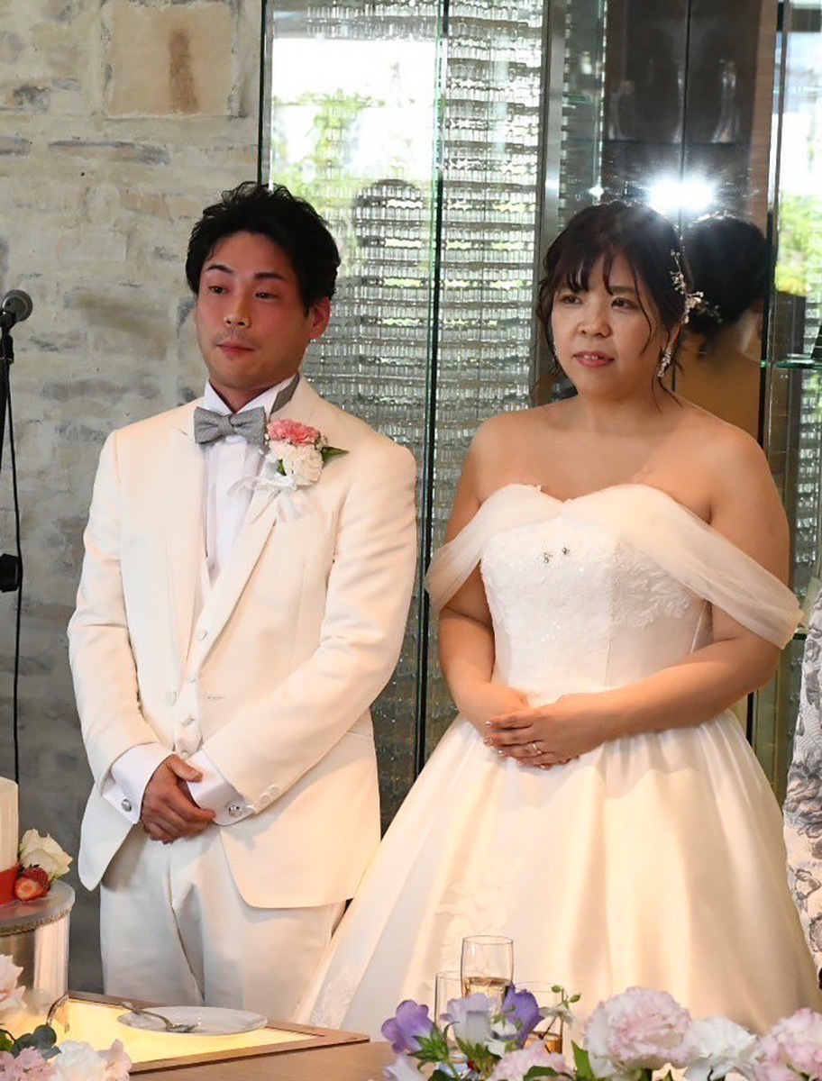 静岡市・富士市・沼津市のドレス専門店フィーノのザ・モーリスの新郎新婦の卒花ボイス184