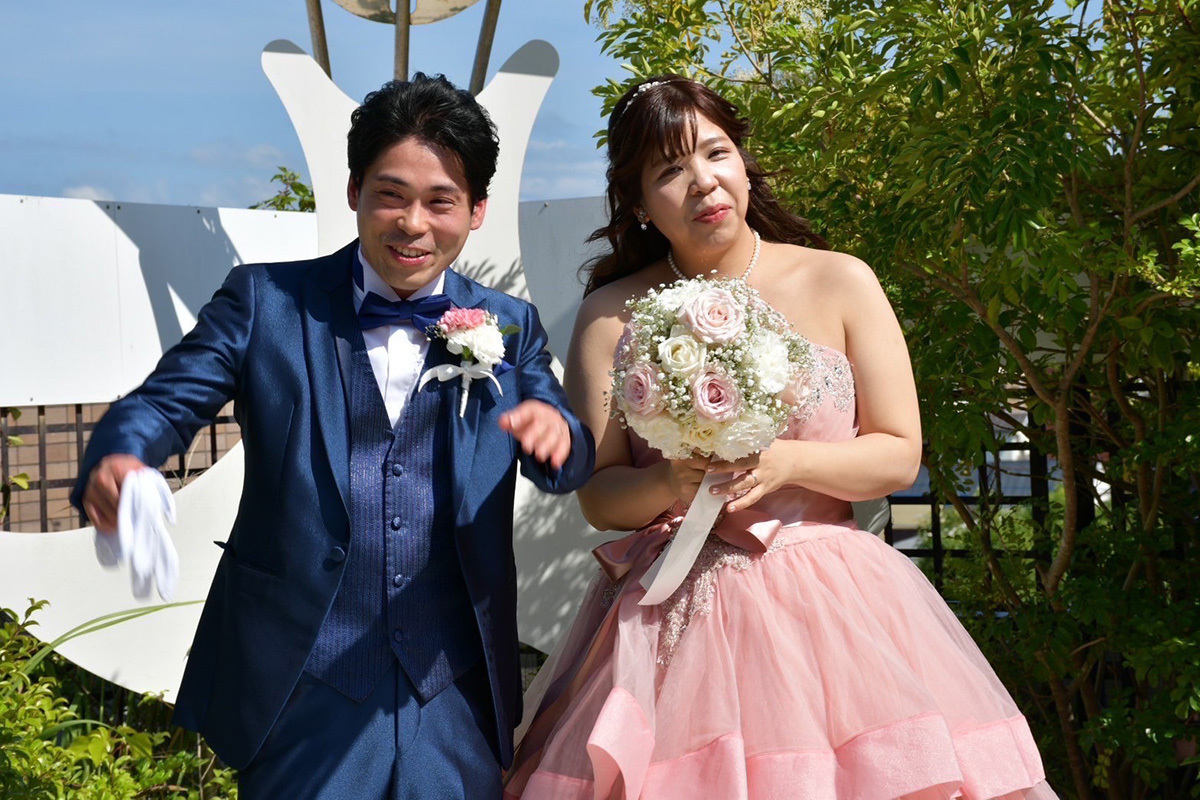 静岡市・富士市・沼津市のドレス専門店フィーノのザ・モーリスの新郎新婦の卒花ボイス184