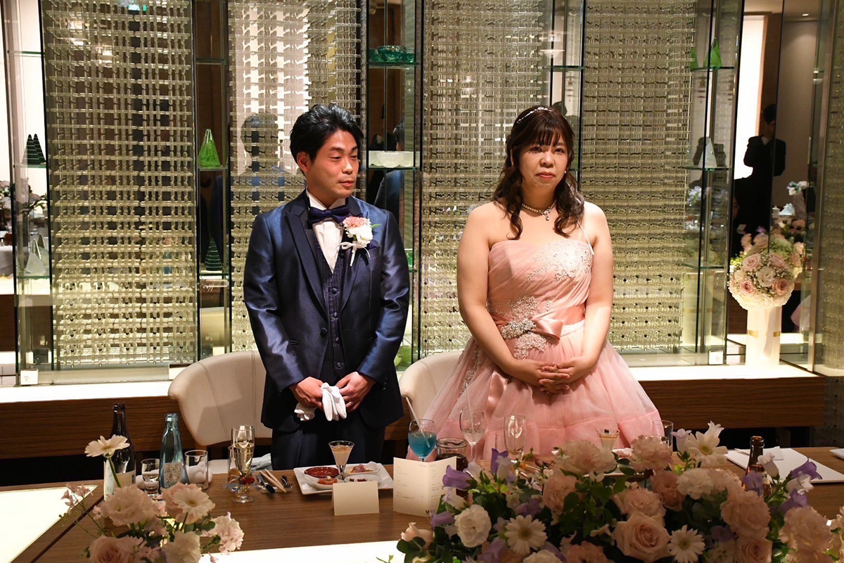 静岡市・富士市・沼津市のドレス専門店フィーノのザ・モーリスの新郎新婦の卒花ボイス184