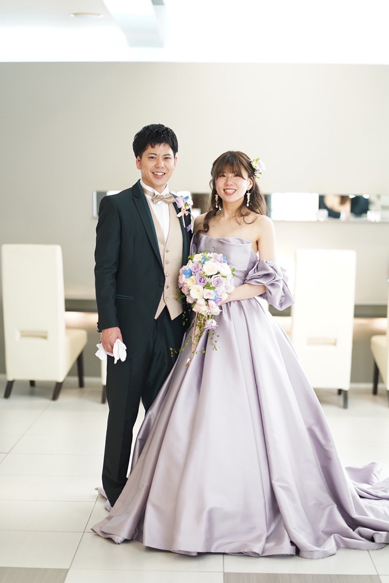 静岡市・富士市・沼津市のドレス専門店フィーノのザ・モーリスの新郎新婦の卒花ボイス186