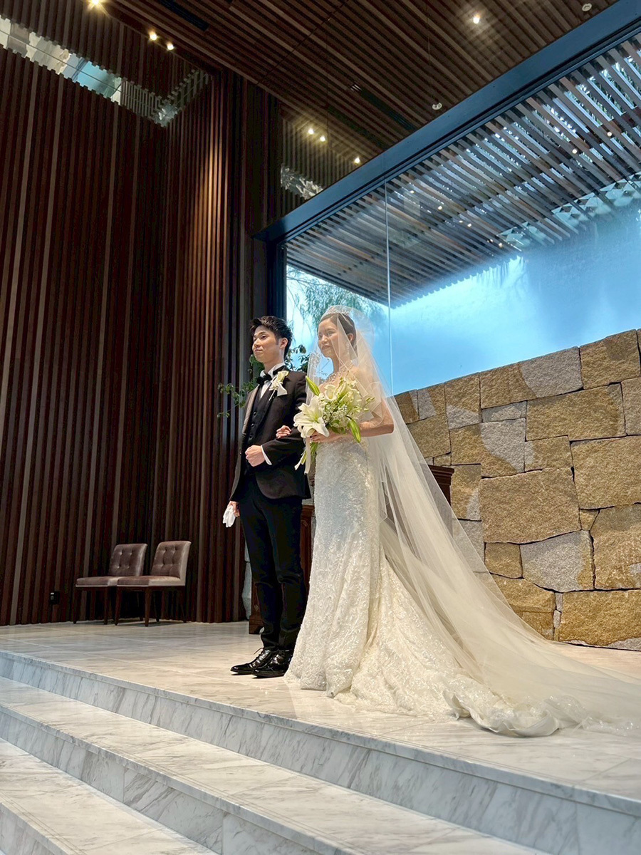 静岡市・富士市・沼津市のドレス専門店フィーノのラピスアジュールの新郎新婦の卒花ボイス189