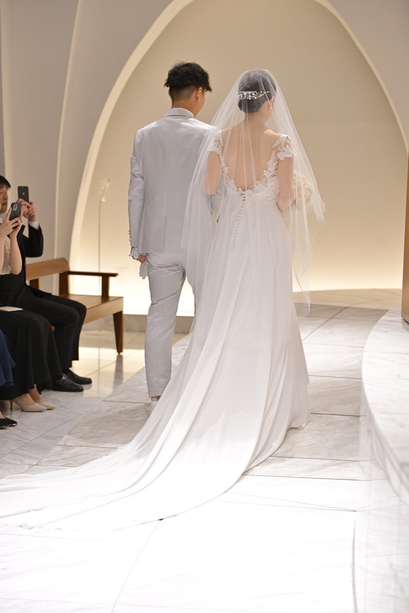 静岡市・富士市・沼津市のドレス専門店フィーノのザ・モーリスの新郎新婦の卒花ボイス194