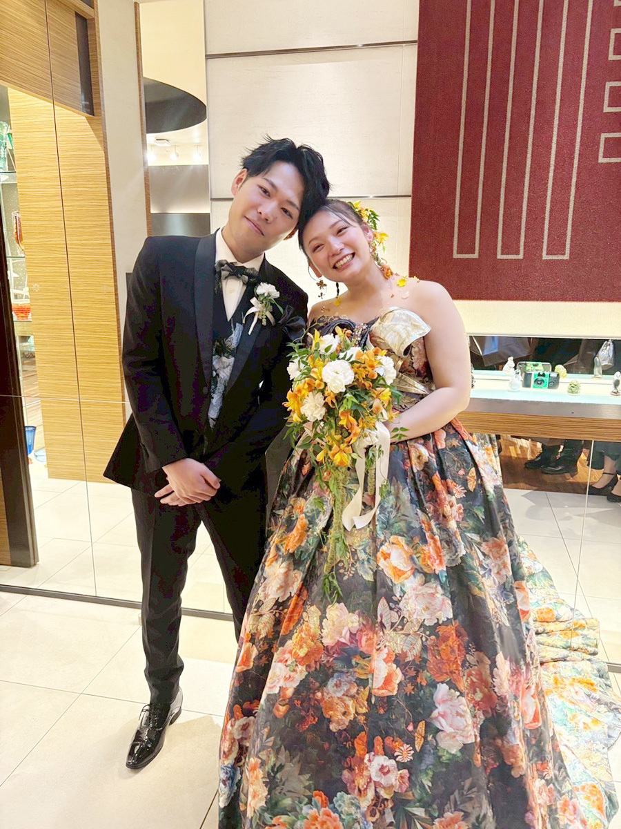 静岡市・富士市・沼津市のドレス専門店フィーノのザ・モーリスの新郎新婦の卒花ボイス200