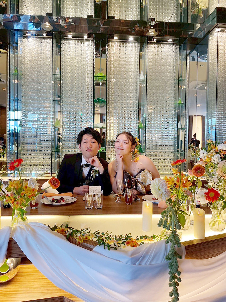 静岡市・富士市・沼津市のドレス専門店フィーノのザ・モーリスの新郎新婦の卒花ボイス200