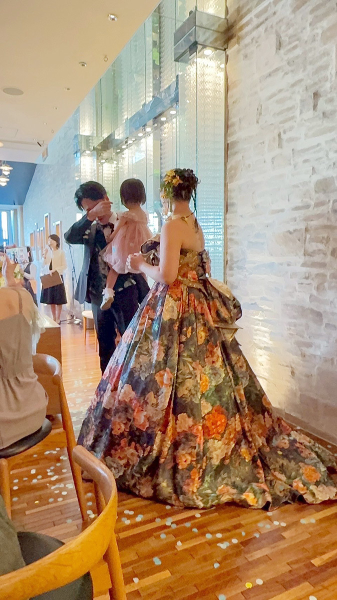 静岡市・富士市・沼津市のドレス専門店フィーノのザ・モーリスの新郎新婦の卒花ボイス200