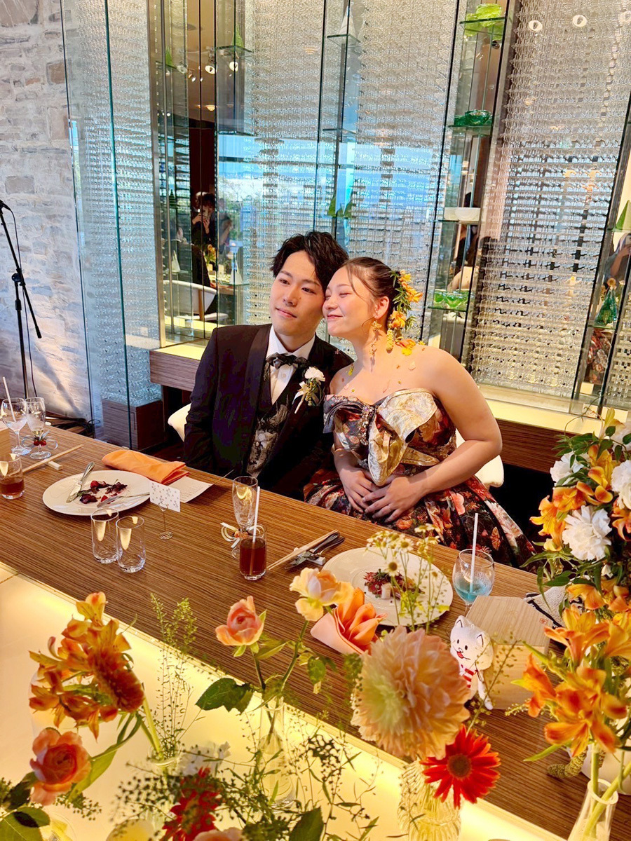 静岡市・富士市・沼津市のドレス専門店フィーノのザ・モーリスの新郎新婦の卒花ボイス200