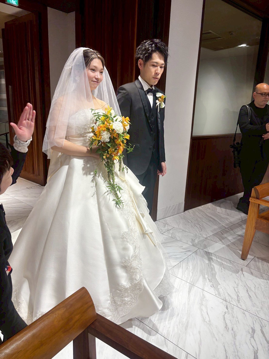 静岡市・富士市・沼津市のドレス専門店フィーノのザ・モーリスの新郎新婦の卒花ボイス200