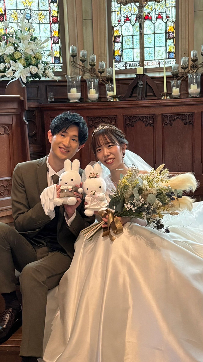 静岡市・富士市・沼津市のドレス専門店フィーノのハートフィールドの新郎新婦の卒花ボイス203