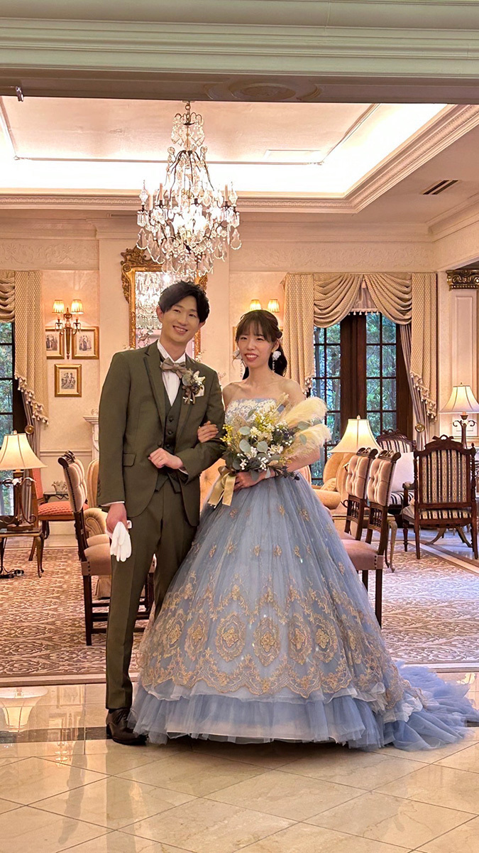 静岡市・富士市・沼津市のドレス専門店フィーノのハートフィールドの新郎新婦の卒花ボイス203